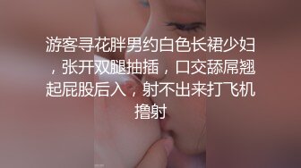 游客寻花胖男约白色长裙少妇，张开双腿抽插，口交舔屌翘起屁股后入，射不出来打飞机撸射